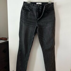 Women’s Abercrombie & Fitch curve love skinny high rise  Black Jeans